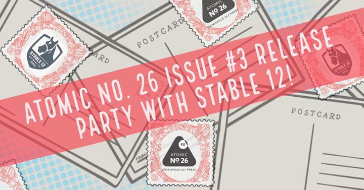 Tonight is the release party for Atomic No 26, Issue #3! Get your hands…