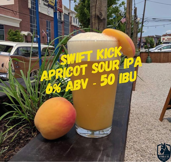 NEW BEER ALERT Swift Kick – Apricot Sour IPA Perfect for outdoor drinking, Swift…