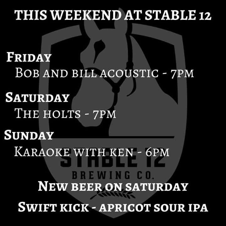 Happy Friday! Come on out this weekend for some great tunes and a new…