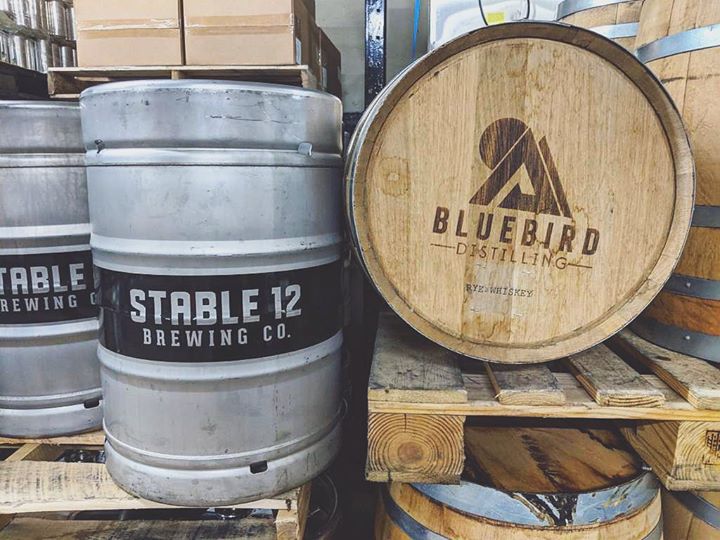 Special delivery from our friends @bluebirddistilling 🥃 ⠀⠀⠀⠀⠀⠀⠀⠀⠀ More barrels to add to our…