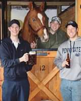“From barn to brewery”#tbt😱🐎🍻
⠀&#102…