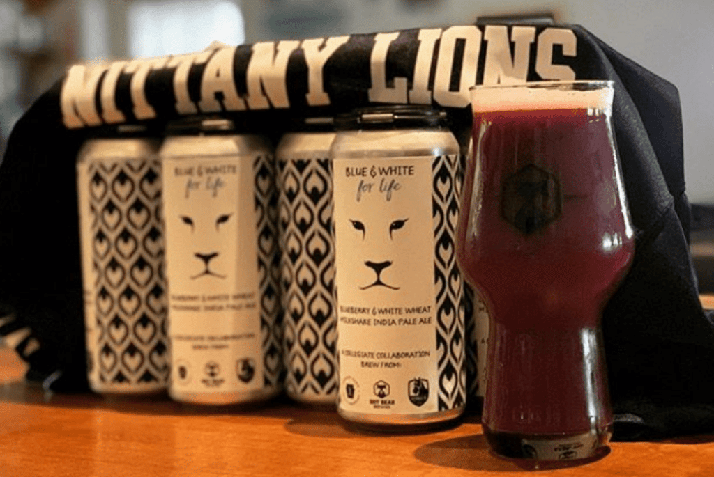 Three Breweries Collaborate On Blue And White IPA For Penn State Gamedays