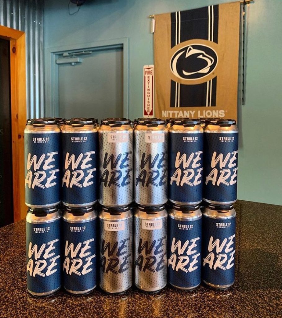 🗣🗣“WE ARE” A crisp American lager brewed with pilsn…