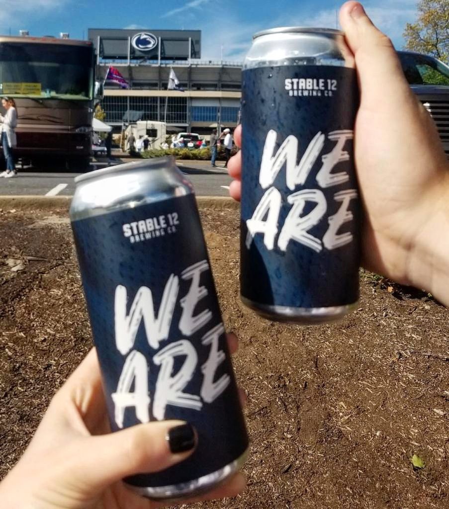 🗣🗣“WE ARE” A crisp American lager brewed with pilsn…