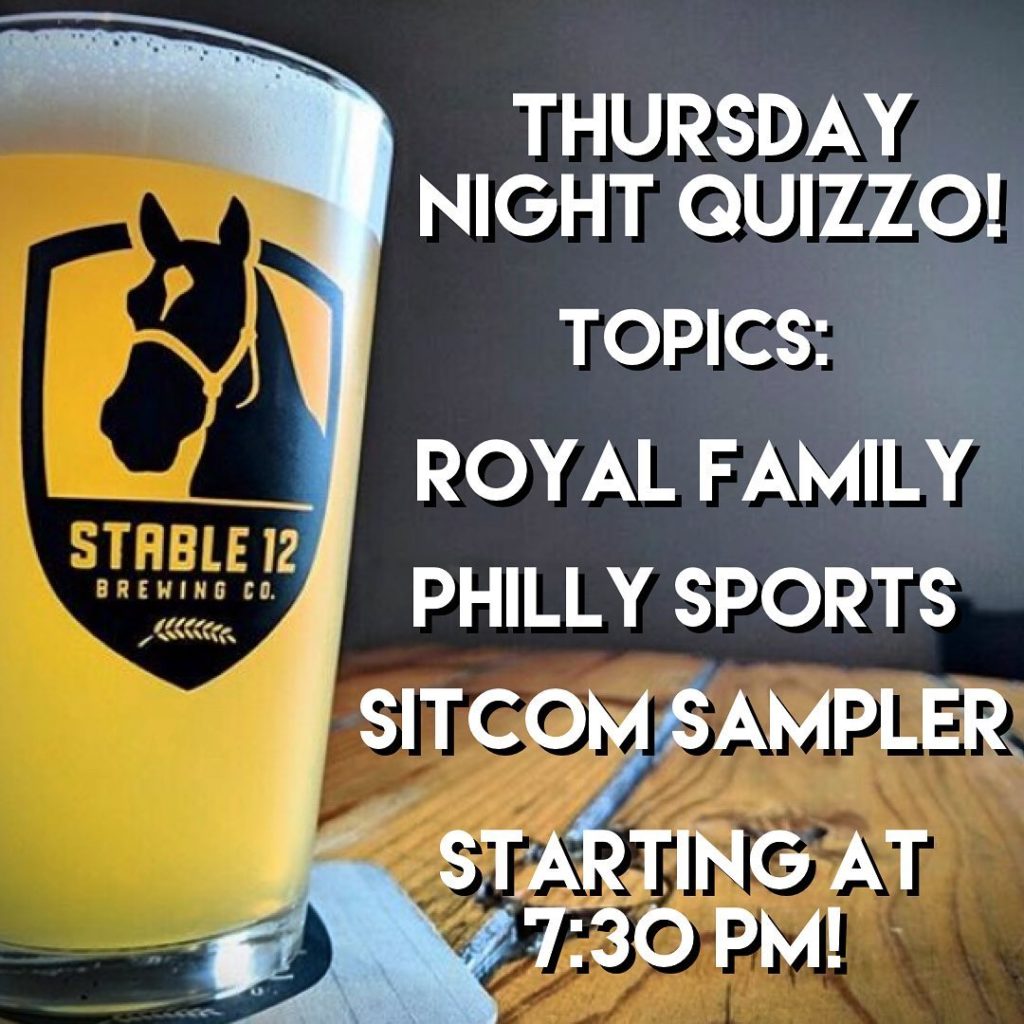 Join us tonight & test your knowledge 🤓🍻