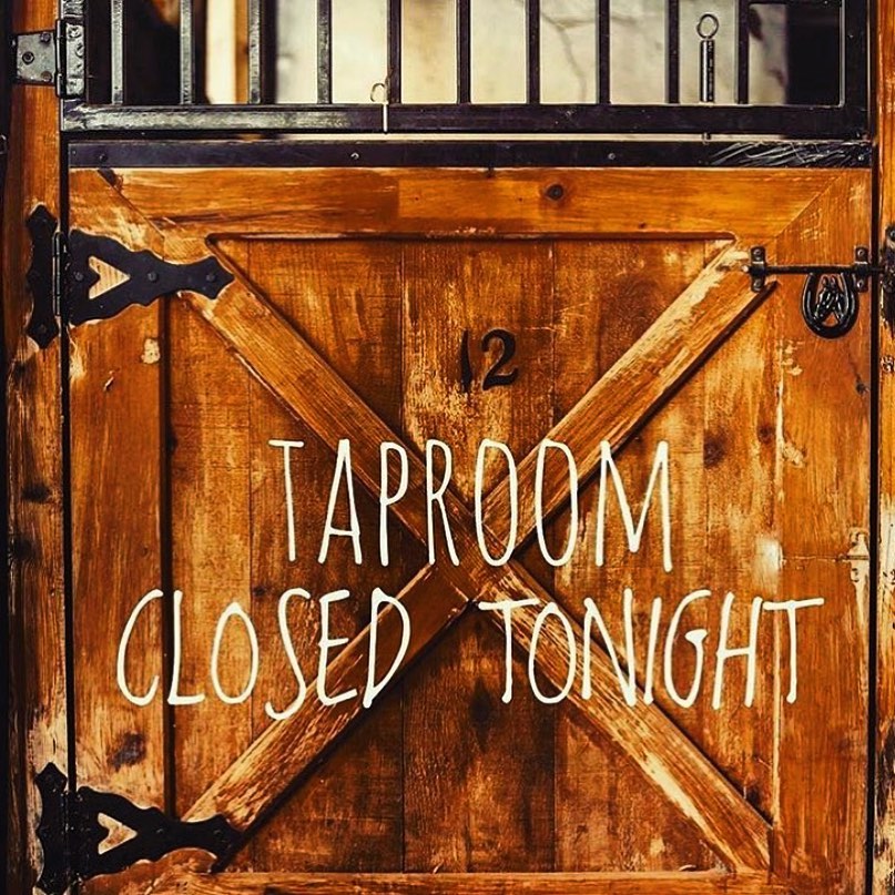 Every first Monday of the month, the tap room is closed for our staff meeting. We ap…