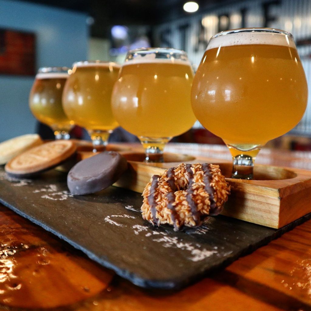 Here’s a little sneak peak of our “Girl Scout Cookie & Beer Pairing” happening this …