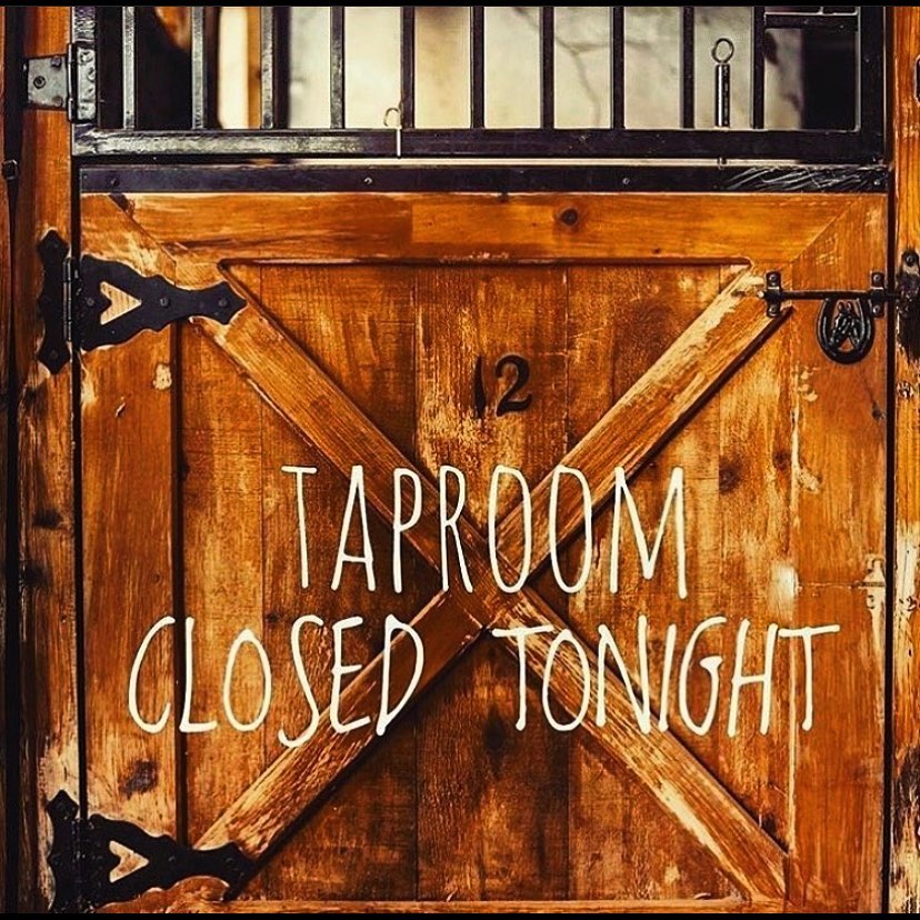 Every first Monday of the month, the tap room is closed for our staff meeting. We ap…