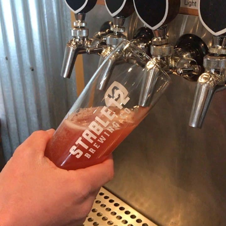 It’s back!!! Razzle Dazzle, our raspberry wheat beer, is back on tap TODAY! Taproom …
