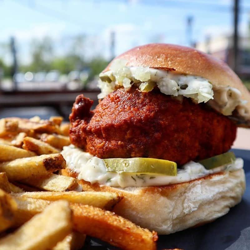 Available today – 🔥🐔 THE FIREBIRD CHICKEN SANDWICH 🔥🐔