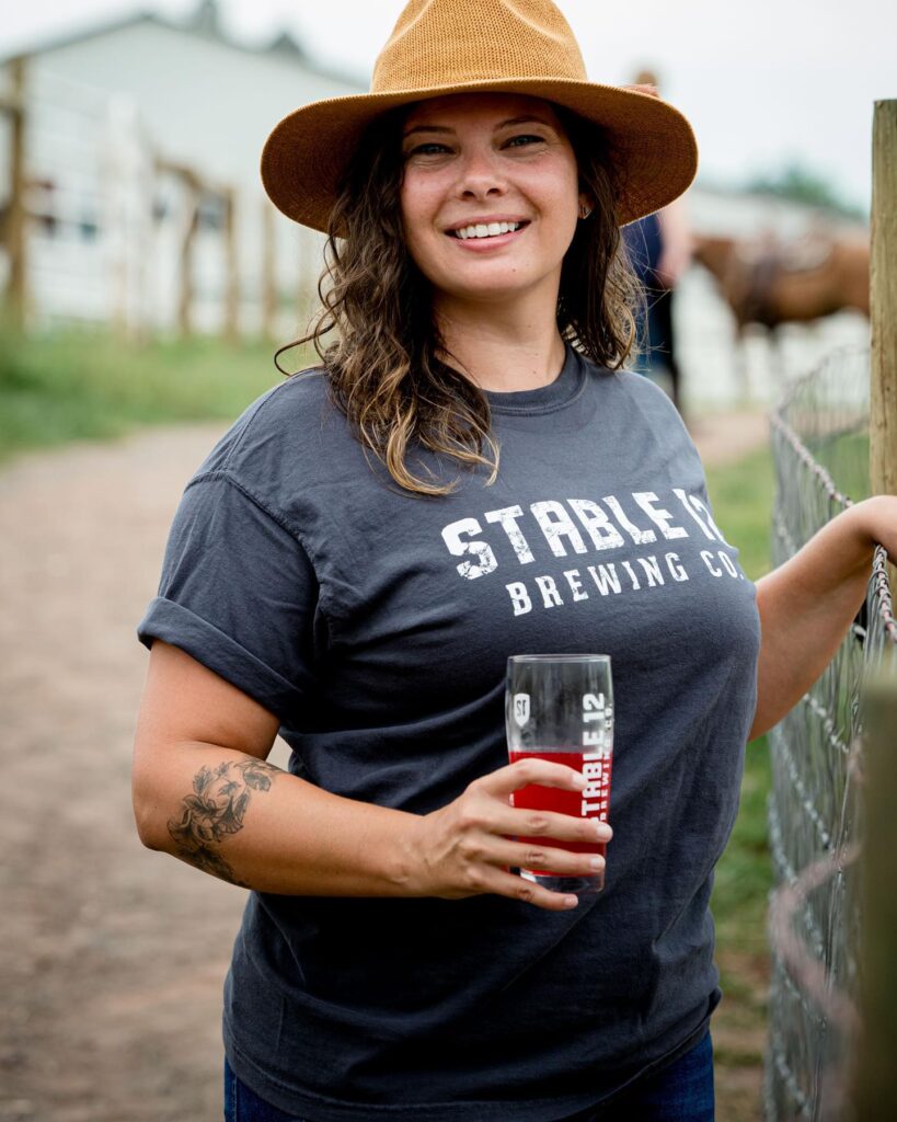 Our girl Ali rockin’ some Stable 12 merch 💕