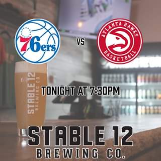 We’ll be screening Game 4 tonight on our brand new TVs. Grab some pals and head