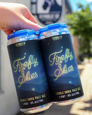 Firefly Skies makes its return! 🥳 This hazy DIPA was brewed with Mosaic and Azac