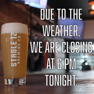 🚨WEATHER RELATED CLOSING 🚨