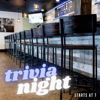 Tonight’s the night- grab your smart friends! 🦹🏻‍♀️🦸🏻🍻 Trivia starts at 7 in the