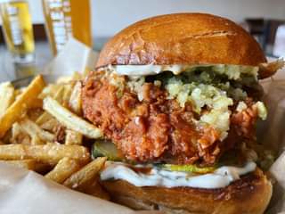 Firebird Monday 🔥  Our Monday night exclusive- the Firebird Chicken Sandwich!  S