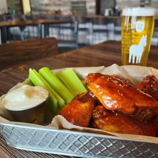 Wing night baby! Half off wings with a beer purchase! You can’t get that deal an