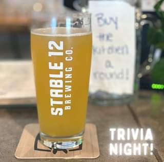 Too hot outside 🥵 Join us inside for trivia with Chris at 7! Don’t forget about