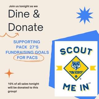 Come in tonight for a beer (or two) to help a great local cause 🍻 Cub Scout’s Pa