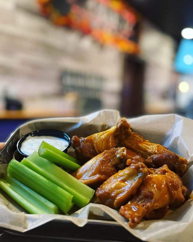 Come by tonight for half-priced wings with a beer purchase! It’s basically the w