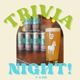 It’s time for a midweek pick-me-up 🫠 Come by tonight between 7-9 for Trivia with